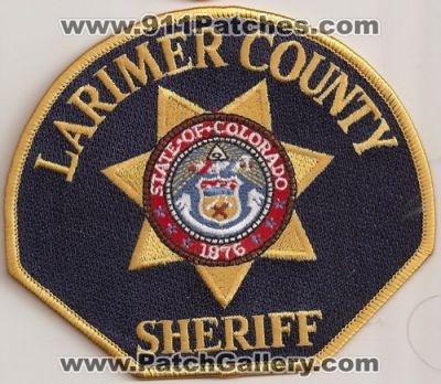 Larimer County Sheriff (Colorado)
Thanks to Police-Patches-Collector.com for this scan.

