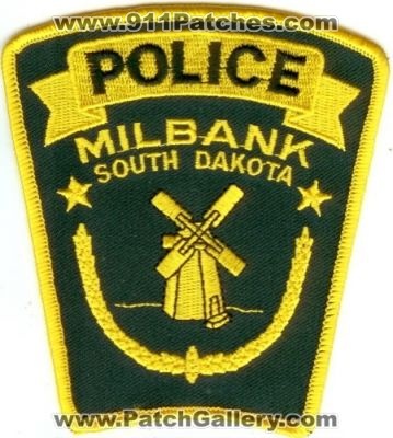 Milbank Police (South Dakota)
Thanks to Police-Patches-Collector.com for this scan.
