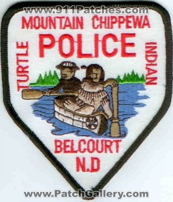 Mountain Chippewa Police (North Dakota)
Thanks to Police-Patches-Collector.com for this scan.
Keywords: tutle indian belcourt