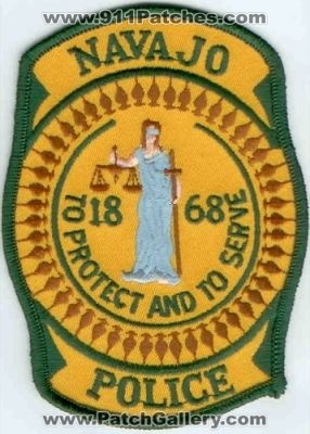 Navajo Police (Arizona)
Thanks to Police-Patches-Collector.com for this scan.
