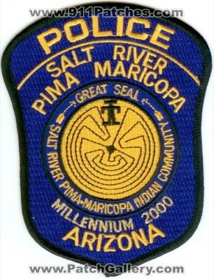 Salt River Tribal Police Millennium 2000 (Arizona)
Thanks to Police-Patches-Collector.com for this scan.
Keywords: pima maricopa indian community