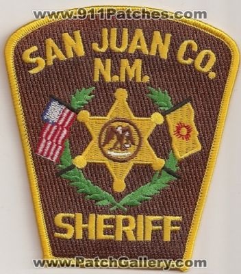 San Juan County Sheriff (New Mexico)
Thanks to Police-Patches-Collector.com for this scan.
