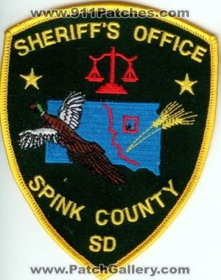 Spink County Sheriff's Office (South Dakota)
Thanks to Police-Patches-Collector.com for this scan.
Keywords: sheriffs
