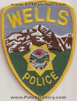 Wells Police (Colorado)
Thanks to Police-Patches-Collector.com for this scan.
