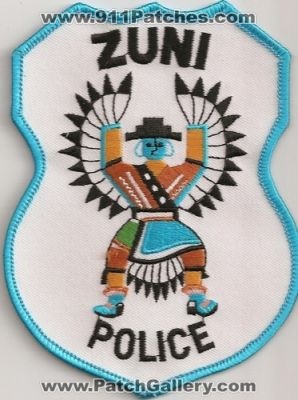 Zuni Police (Arizona)
Thanks to Police-Patches-Collector.com for this scan.
