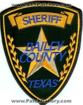 Bailey County Sheriff (Texas)
Thanks to Police-Patches-Collector.com for this scan.
