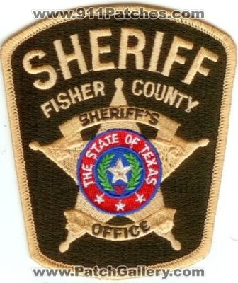 Fisher County Sheriff's Office (Texas)
Thanks to Police-Patches-Collector.com for this scan.
Keywords: sheriffs