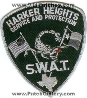 Harker Heights Police S.W.A.T. (Texas)
Thanks to Police-Patches-Collector.com for this scan.
Keywords: swat