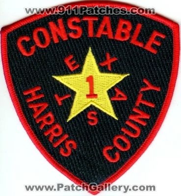 Harris County Constable Precinct 1 (Texas)
Thanks to Police-Patches-Collector.com for this scan.
