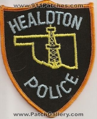 Healdton Police (Oklahoma)
Thanks to Police-Patches-Collector.com for this scan.
