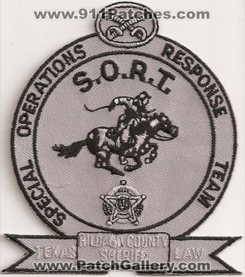 Hidalgo County Sheriff Special Operations Response Team (Texas)
Thanks to Police-Patches-Collector.com for this scan.
Keywords: s.o.r.t. sort