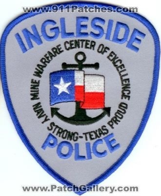 Ingleside Police (Texas)
Thanks to Police-Patches-Collector.com for this scan.
