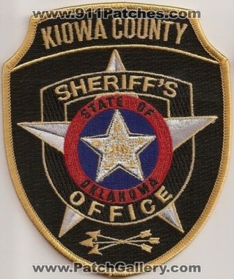 Kiowa County Sheriff's Office (Oklahoma)
Thanks to Police-Patches-Collector.com for this scan.
Keywords: sheriffs