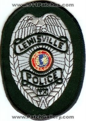 Lewisville Police (Texas)
Thanks to Police-Patches-Collector.com for this scan.
