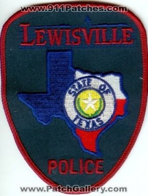 Lewisville Police (Texas)
Thanks to Police-Patches-Collector.com for this scan.
