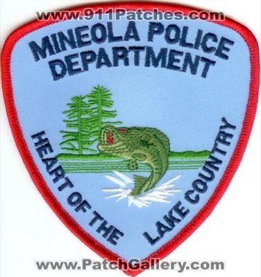 Mineola Police Department (Texas)
Thanks to Police-Patches-Collector.com for this scan.

