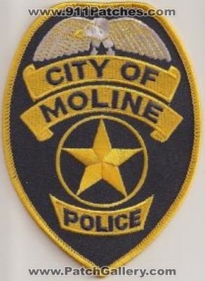 Moline Police (Texas)
Thanks to Police-Patches-Collector.com for this scan.
Keywords: city of