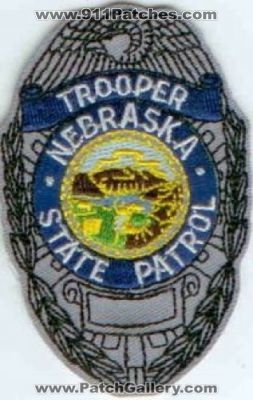 Nebraska State Patrol Trooper (Nebraska)
Thanks to Police-Patches-Collector.com for this scan.
