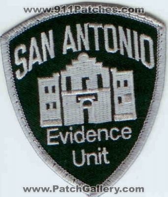 San Antonio Police Evidence Unit (Texas)
Thanks to Police-Patches-Collector.com for this scan.
