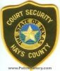 Filename=Hays_Co_Court_Security_TXSr.jpg
Filesize=68KiB
Dimensions=426x500
Date added=Nov 16, 2009 Hays_Co_Court_Security_TXSr.jpg