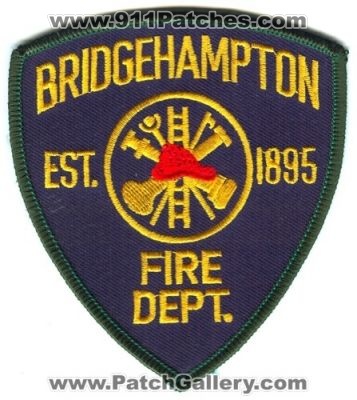 Bridgehampton Fire Department Patch (New York)
[b]Scan From: Our Collection[/b]
Keywords: dept.