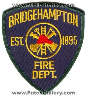 Bridgehampton Fire Department Patch (New York)
[b]Scan From: Our Collection[/b]
Keywords: dept.