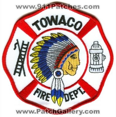 Towaco Fire Department Patch (New Jersey)
[b]Scan From: Our Collection[/b]
Keywords: dept