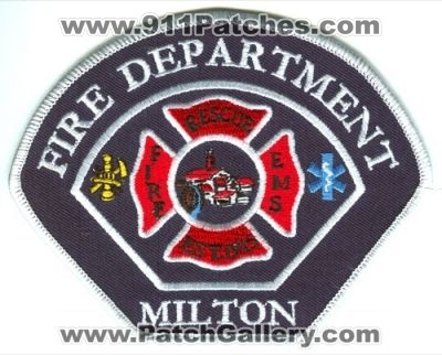 Milton Fire Department (Washington)
Scan By: PatchGallery.com
Keywords: dept. rescue ems