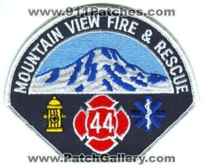 Mountain View Fire and Rescue Department King County District 44 Patch (Washington)
Scan By: PatchGallery.com
Keywords: & dept. co. dist. number no. #44