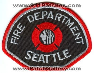 Seattle Fire Department Honor Guard Patch (Washington)
[b]Scan From: Our Collection[/b]
Keywords: dept. sfd