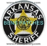 Arkansas County Sheriff (Arkansas)
Thanks to BensPatchCollection.com for this scan.
