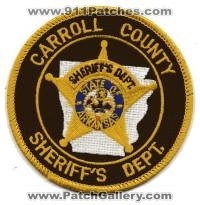 Carroll County Sheriff's Department (Arkansas)
Thanks to BensPatchCollection.com for this scan.
Keywords: sheriffs dept