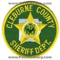 Cleburne County Sheriff Department (Arkansas)
Thanks to BensPatchCollection.com for this scan.
Keywords: dept