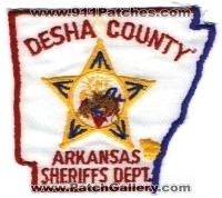 Desha County Sheriffs Department (Arkansas)
Thanks to BensPatchCollection.com for this scan.
Keywords: dept