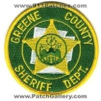 Greene County Sheriff Department (Arkansas)
Thanks to BensPatchCollection.com for this scan.
Keywords: dept