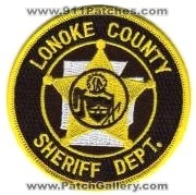 Lonoke County Sheriff Department (Arkansas)
Thanks to BensPatchCollection.com for this scan.
Keywords: dept