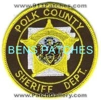 Polk County Sheriff Department (Arkansas)
Thanks to BensPatchCollection.com for this scan.
Keywords: dept