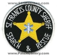 Saint Francis County Sheriff Search & Rescue (Arkansas)
Thanks to BensPatchCollection.com for this scan.
Keywords: st sar and