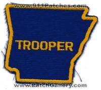 Arkansas State Police Trooper (Arkansas)
Thanks to BensPatchCollection.com for this scan.
