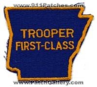 Arkansas State Police Trooper First Class (Arkansas)
Thanks to BensPatchCollection.com for this scan.
