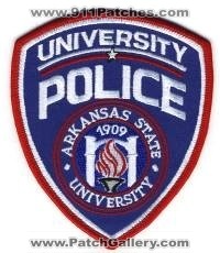 Arkansas State University Police (Arkansas)
Thanks to BensPatchCollection.com for this scan.
