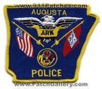 Augusta Police (Arkansas)
Thanks to BensPatchCollection.com for this scan.
