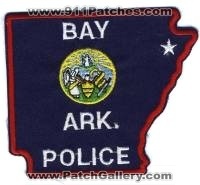 Bay Police (Arkansas)
Thanks to BensPatchCollection.com for this scan.
