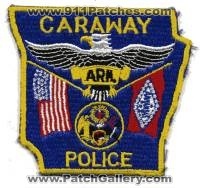 Caraway Police (Arkansas)
Thanks to BensPatchCollection.com for this scan.
