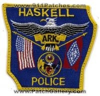 Haskell Police (Arkansas)
Thanks to BensPatchCollection.com for this scan.
