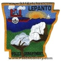 Lepanto Police Department (Arkansas)
Thanks to BensPatchCollection.com for this scan.
