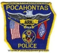 Pocahontas Police (Arkansas)
Thanks to BensPatchCollection.com for this scan.
