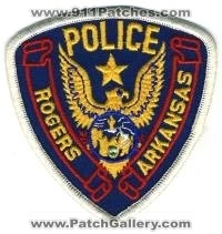 Rogers Police (Arkansas)
Thanks to BensPatchCollection.com for this scan.

