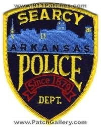 Searcy Police Department (Arkansas)
Thanks to BensPatchCollection.com for this scan.
Keywords: dept