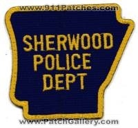 Sherwood Police Department (Arkansas)
Thanks to BensPatchCollection.com for this scan.
Keywords: dept